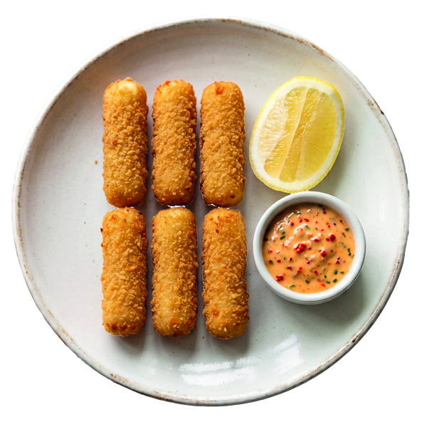 Sticks de mozzarella (6 pièces)