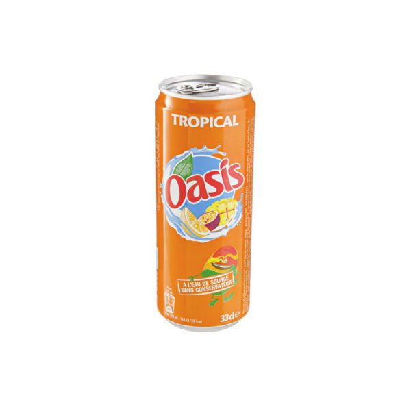 Canette Oasis Tropical 33 cl