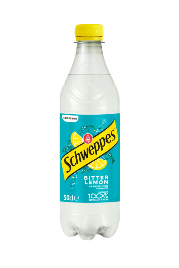 Bouteille de Schweppes Bitter Lemon 50 cl