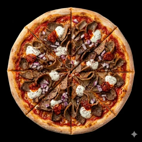 Pizza Kebab - Vita Kebab