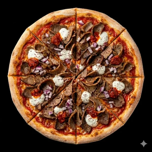 Pizza Kebab - Vita Kebab