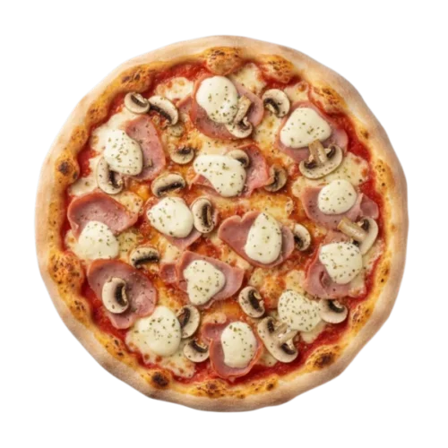 Pizza Prosciutto Funghi - Vita Kebab