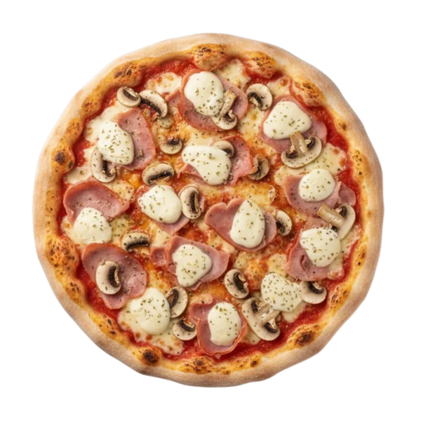 Pizza Prosciutto Funghi - Vita Kebab